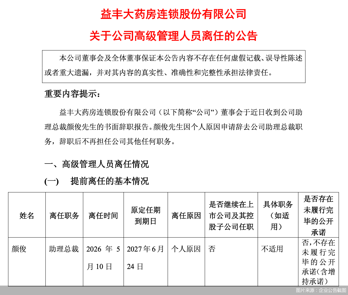图片来源：企业公告截图