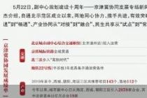 北京城市副中心建设十年 京津冀协同加速跑