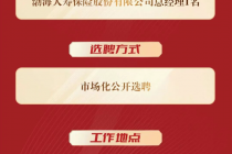 渤海人寿市场化选聘总经理