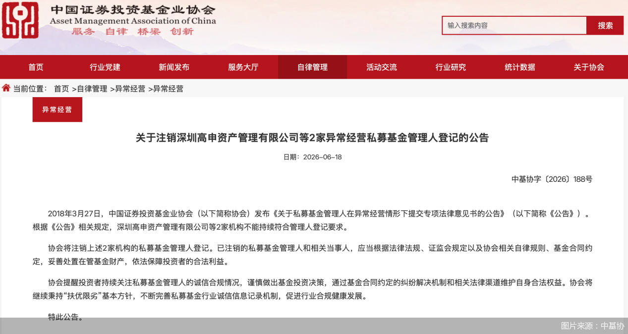 图片来源：中基协
