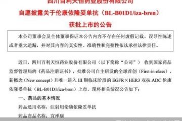 首款创新药落地，百利天恒“负重”迎商业化大考