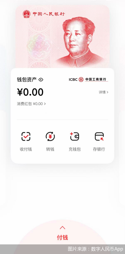 图片来源：数字人民币App