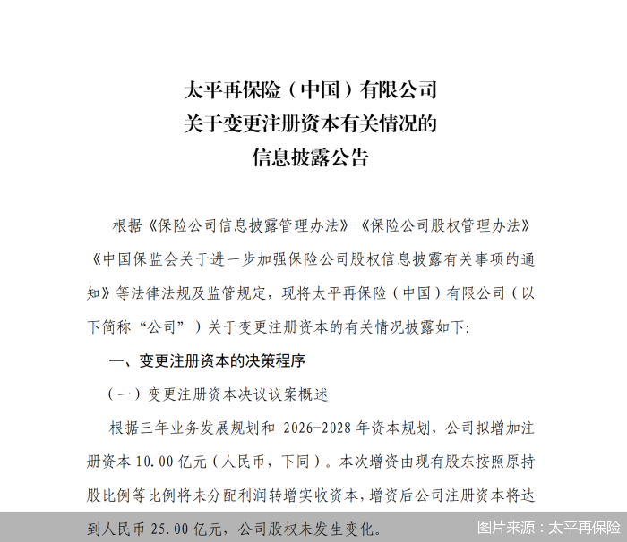 图片来源：太平再保险