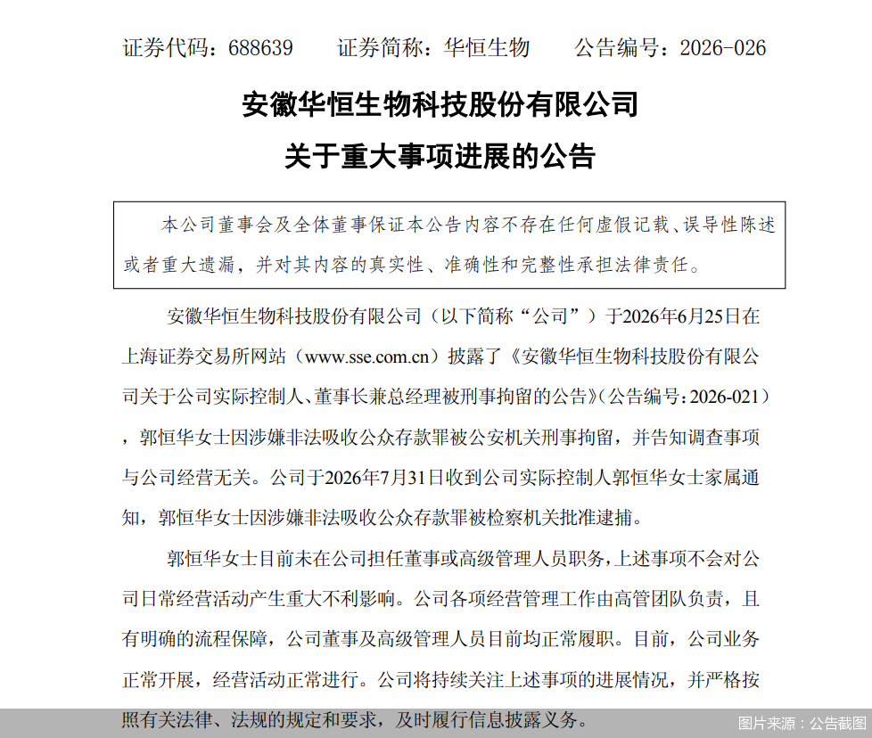 图片来源:公告截图