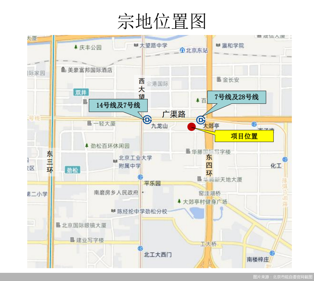 图片来源：北京市规自委官网截图