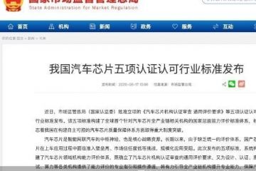 五项标准打通质量链条，国产汽车芯片加速上车