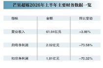 芒果超媒增收不增利