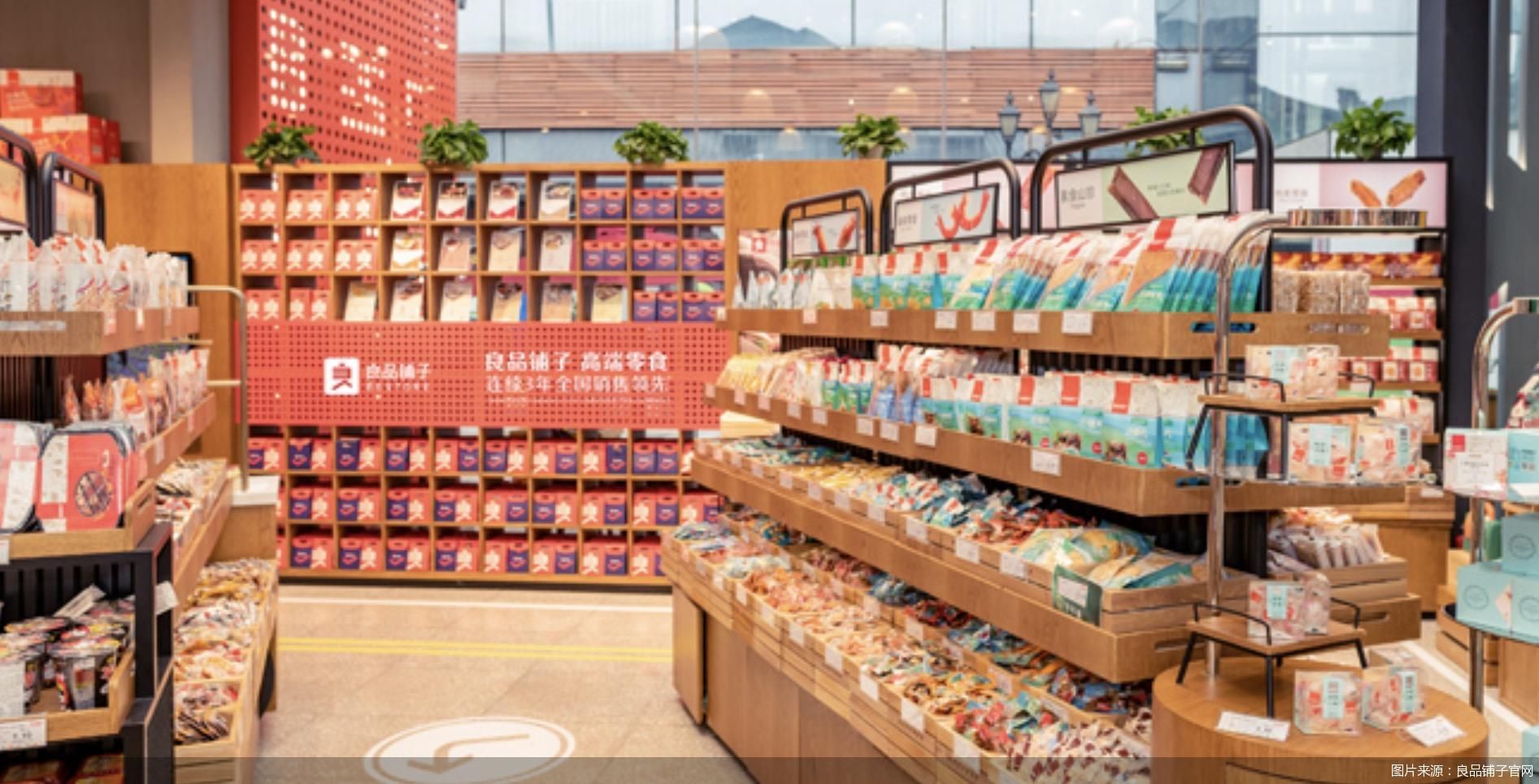 图片来源：良品铺子官网