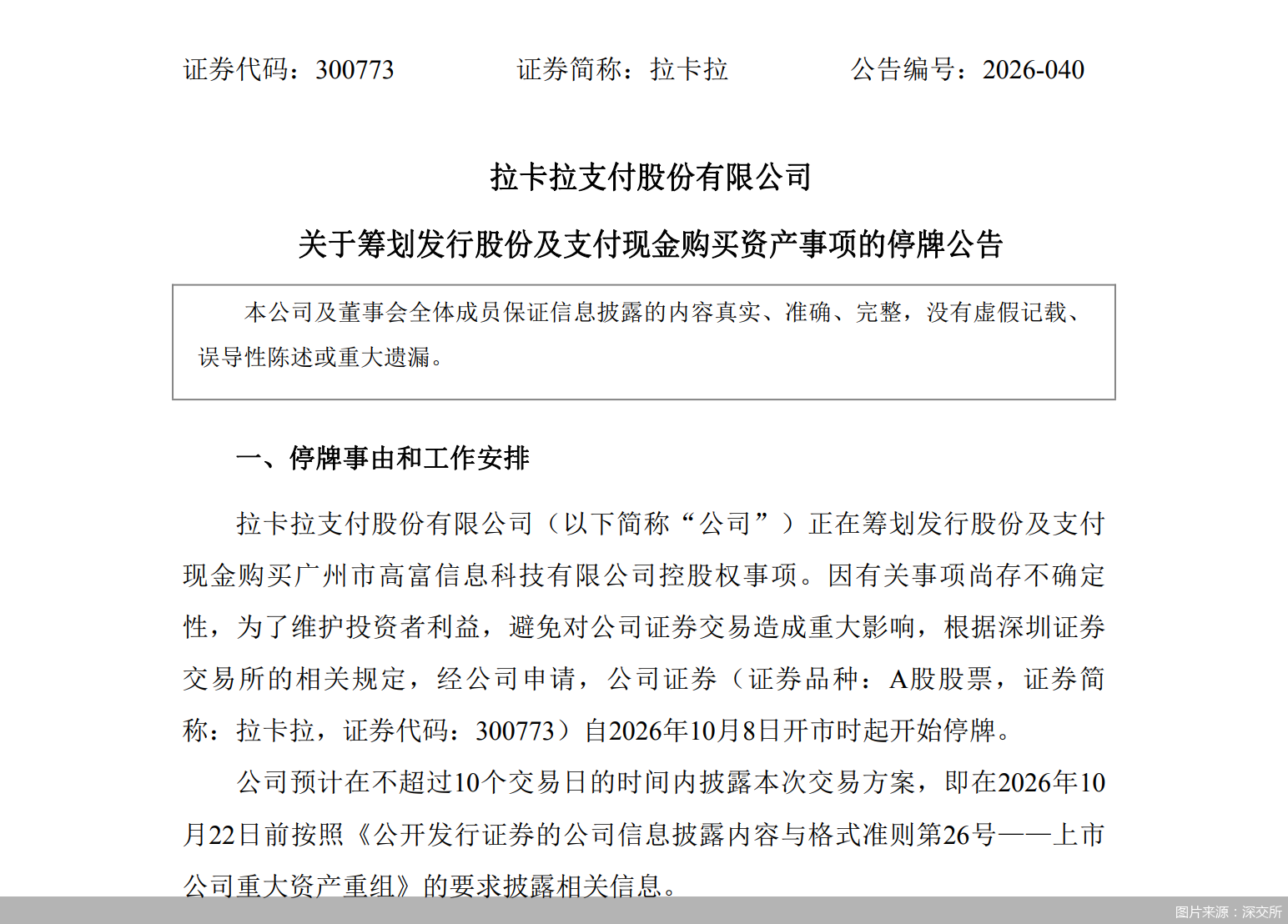 图片来源:深交所